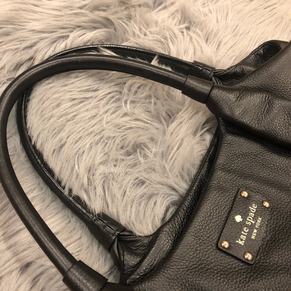 kateSpade BerkshireRoad StevieSatchel blackleather - Picture 8 of 8